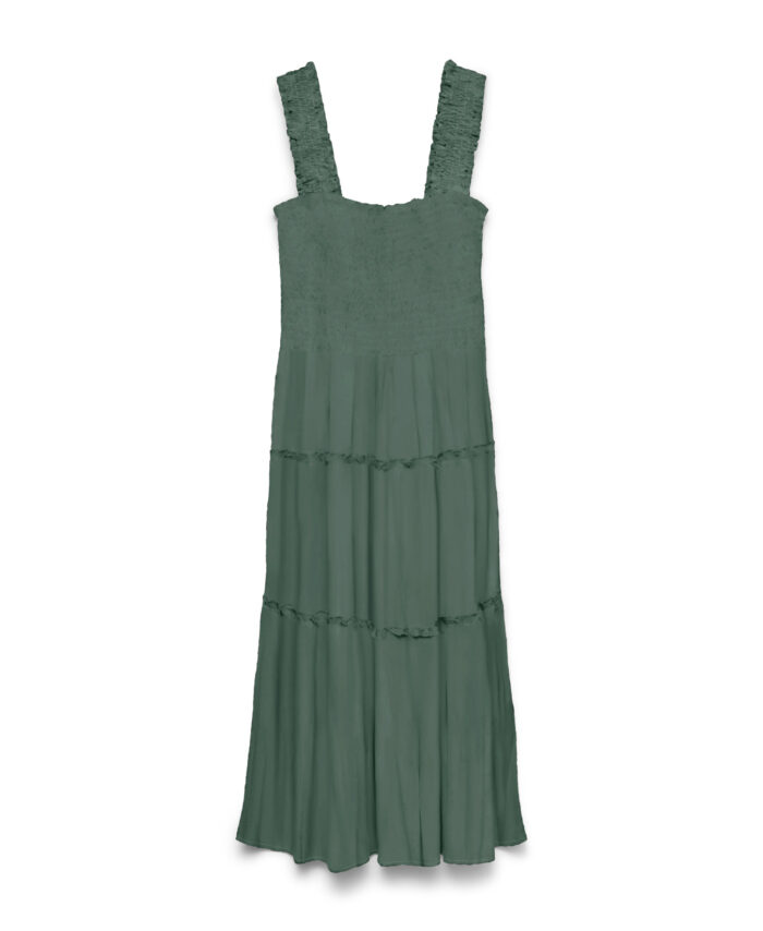 VMMENNY SL SMOCK CALF DRESS WVN GA