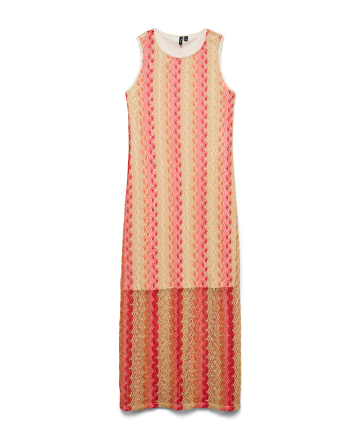 VMTERESA SL O-NECK 7/8 DRESS JRS GA