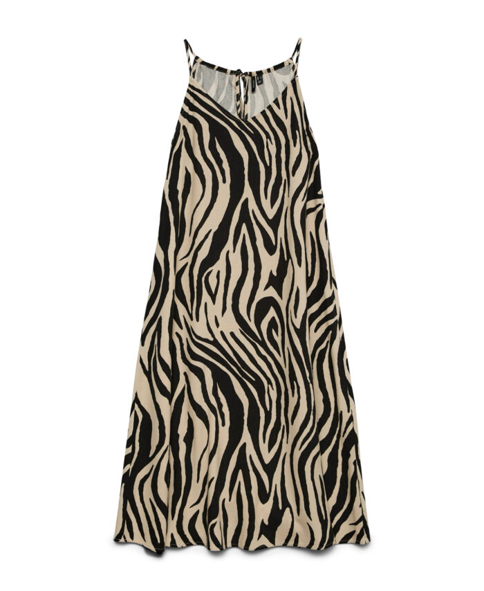 VMJESMILO CALF SINGLET DRESS WVN NOOS