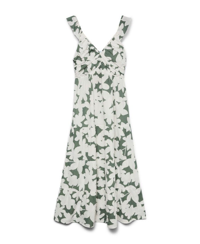 VMDICTHE SL FRILL ANKLE DRESS WVN GA