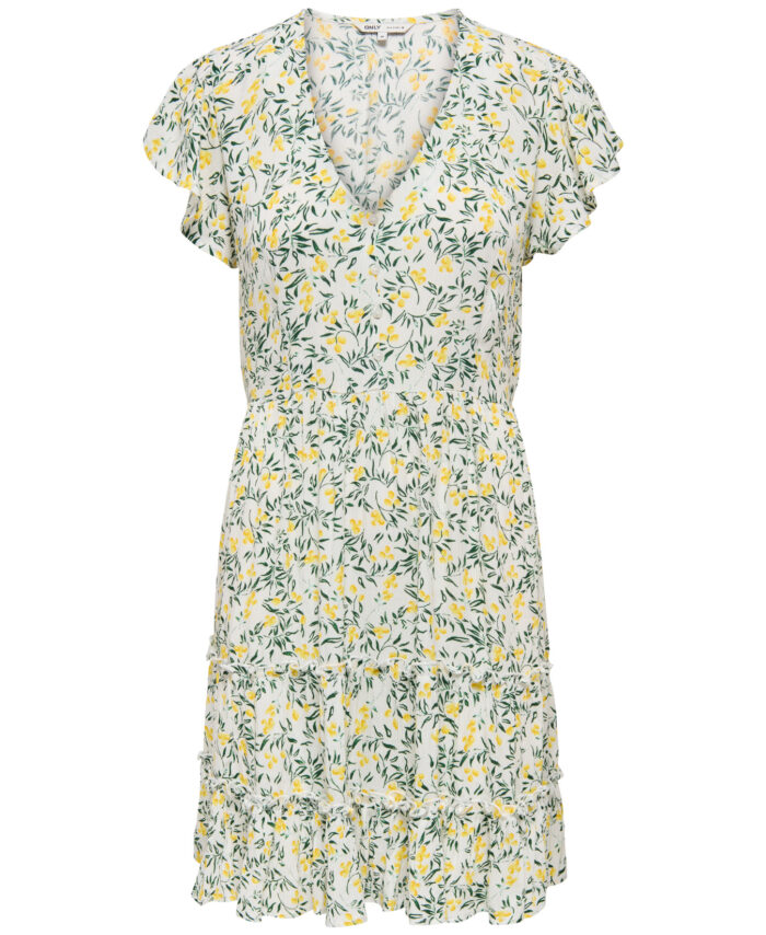 ONLCLAUDETTE LIFE SS MINI DRESS WVN NOOS