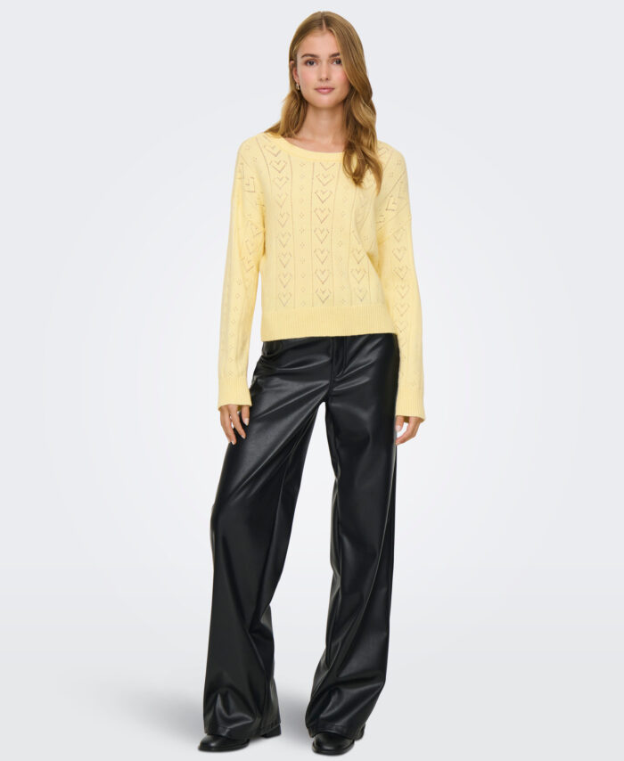 ONLISA LIFE LS STRUCT BOXY ONECK CC KNT