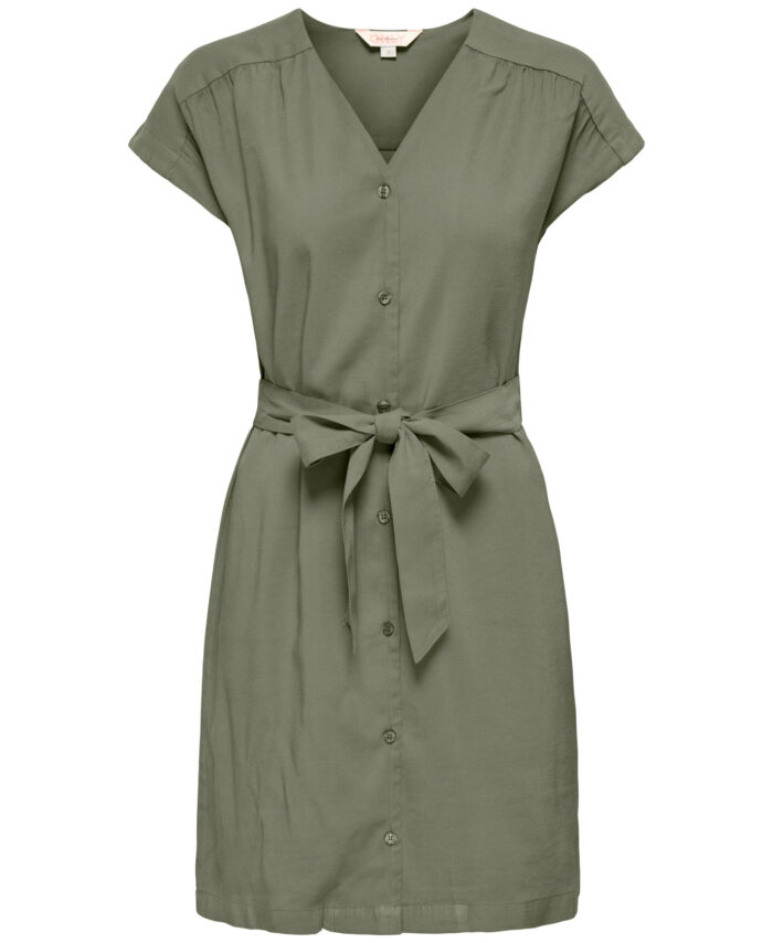 ONLARIS LIFE SHORT CAP DRESS WVN CC