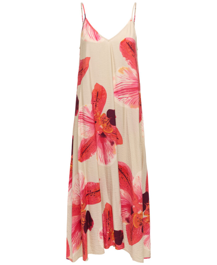 ONLRESI-ELANOR STRAP BIG FLOWR DRESS WVN